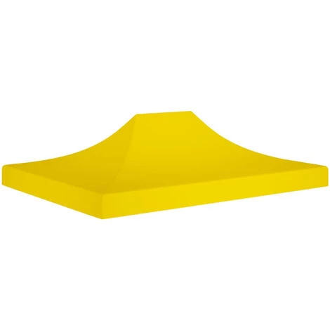ASUPERMALL Toit De Tente De Reception 4,5x3 M Jaune 270 G/m² 3 ASUPERMALL Toit De Tente De Reception 4,5x3 M Jaune 270 G/m²