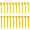 AIDUCHO Piquet Tente Plastique, 20 Pièces Piquets Camping Durables Plastique, Clous Tente Plastique, Visser Piquets Tente, Clous Tente D'extérieur, Piquets Camping Auvent, Pour Fixer Tentes, Auvents, Fleurs
