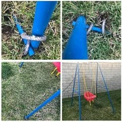 AIDUCHO Lot De 8 Piquets De Tente En Acier Galvanisé,piquets De Fixation Avec Crochet En J, 12 Pouces Agrafes Pour Aménagement Paysager, Trampoline Auvent Ancrage Au Sol En Acier Très Résistant. -Tente de réception Soldes 35679410 4