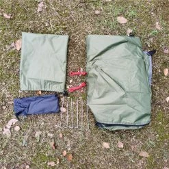 DIYOZZY Camping Sac De Couchage Tente Super Légère Avec Canopée Vert -Tente de réception Soldes 35819061 4
