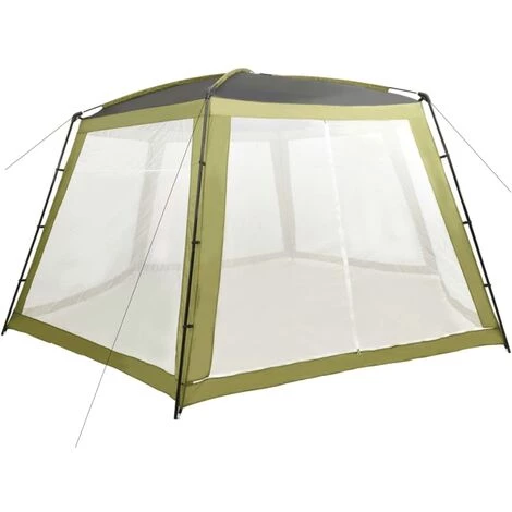 VidaXL Tente De Piscine Tissu 660x580x250 Cm Vert 3 VidaXL Tente De Piscine Tissu 660x580x250 Cm Vert