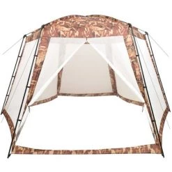 VidaXL Tente De Piscine Tissu 500x433x250 Cm Camouflage -Tente de réception Soldes 35848274 3