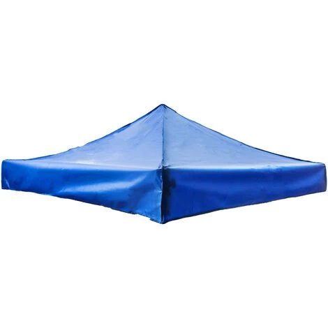 SWAGX 3*4.5m étanche Gazebo Top Canopy Remplacement Patio Pavilion Pare-Soleil Couverture (bleu) 3 SWAGX 3*4.5m étanche Gazebo Top Canopy Remplacement Patio Pavilion Pare-Soleil Couverture (bleu)