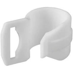 KSX Clip De Tente à Passant Pour Tube 20-25mm Blanc 4 Pièces Dans Blister -Tente de réception Soldes 36410480 2