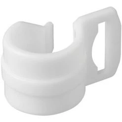 KSX Clip De Tente à Passant Pour Tube 20-25mm Blanc 4 Pièces Dans Blister -Tente de réception Soldes 36410480 3