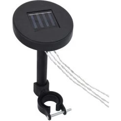 ASUPERMALL Tonnelle Avec Guirlande Lumineuse 300x300 Cm Creme -Tente de réception Soldes 36746693 5