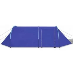 ASUPERMALL Tente De Camping Pour 4 Personnes Bleu Marine/bleu Clair -Tente de réception Soldes 36818710 4