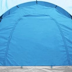ASUPERMALL Tente De Camping 6 Personnes Bleu Et Bleu Clair -Tente de réception Soldes 36819181 3