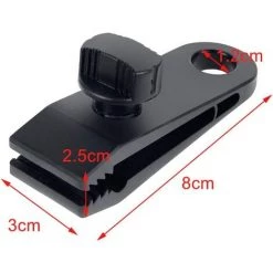 BETTERLIFE Ventouses Robustes 6 Pièces Avec Crochets Voiture Camping Attache Ventouse Accessoire De Bâche De Camping Avec Crochet De Fixation Forte Puissance Pour Auvent Bateau Camping. (6 Pcs) -Tente de réception Soldes 36846616 3