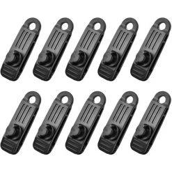 DONTODENT 10Pcs Clips De Bâche Renforcés Coupe-Vent, Clip De Tente En Plastique De Camping, Pince à Bâche, Pince Pour Tente, Accessoires De Tente D'Extérieur Pour Tente Voiture, Bâche, Auvents, Camping 9 DONTODENT 10Pcs Clips De Bâche Renforcés Coupe-Vent, Clip De Tente En Plastique De Camping, Pince à Bâche, Pince Pour Tente, Accessoires De Tente D'Extérieur Pour Tente Voiture, Bâche, Auvents, Camping -Tente de réception Soldes 36984236 4