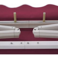 HELLOSHOP26 Store Banne Rétractable 3 X 2,5 M Avec Tissu Résistant Aux Uv Et à L'eau Cadre En Aluminium Pour Terrasse Balcon Vin Rouge - Or 9 HELLOSHOP26 Store Banne Rétractable 3 X 2,5 M Avec Tissu Résistant Aux Uv Et à L'eau Cadre En Aluminium Pour Terrasse Balcon Vin Rouge - Or -Tente de réception Soldes 37250620 3