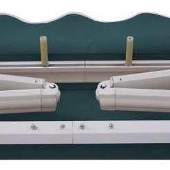 HELLOSHOP26 Store Banne Rétractable 3 X 2,5 M Avec Tissu Résistant Aux UV Et à L'eau Cadre En Aluminium Pour Terrasse Balcon Vert - Or 9 HELLOSHOP26 Store Banne Rétractable 3 X 2,5 M Avec Tissu Résistant Aux UV Et à L'eau Cadre En Aluminium Pour Terrasse Balcon Vert - Or -Tente de réception Soldes 37250626 3