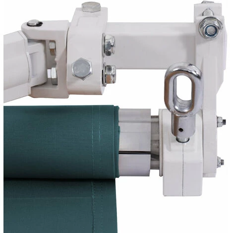 HELLOSHOP26 Store Banne Rétractable 3 X 2,5 M Avec Tissu Résistant Aux UV Et à L'eau Cadre En Aluminium Pour Terrasse Balcon Vert - Or 6 HELLOSHOP26 Store Banne Rétractable 3 X 2,5 M Avec Tissu Résistant Aux UV Et à L'eau Cadre En Aluminium Pour Terrasse Balcon Vert - Or - Image 4