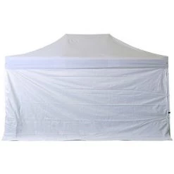 INTEROUGE Bâche 4,5m Polyester 300g/m² Blanc Et Rouge