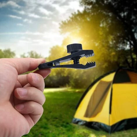 ECHOO Clip De Bâche, Tente Pince Bâche, Mousqueton, Corde élastique, Pour Bâche, Camping, Auvents, La Couverture De Voiture, Lot De 10 (30Pcs) 7 ECHOO Clip De Bâche, Tente Pince Bâche, Mousqueton, Corde élastique, Pour Bâche, Camping, Auvents, La Couverture De Voiture, Lot De 10 (30Pcs) – Image 5