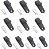 ECHOO Clip De Bâche, Tente Pince Bâche, Mousqueton, Corde élastique, Pour Bâche, Camping, Auvents, La Couverture De Voiture, Lot De 10 (20Pcs) -Tente de réception Soldes 37995114 1