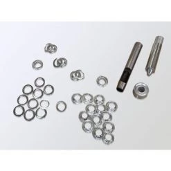 INTENT24.FR INTENT24 Kit De Réparation Pour œillets, 12mm, 20 Pièces Pour Bâche De Barnums, Tente Ou Tonnelles