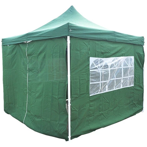 INTEROUGE Baches Laterales 3x4,5m 2 Fenetres + 2 Portes Polyester 180g/m² Vert 3 INTEROUGE Baches Laterales 3x4,5m 2 Fenetres + 2 Portes Polyester 180g/m² Vert
