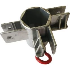 INTEROUGE Bague Coulissante Avec Goupille Pour Pied Milieu Pour Tente ALU50 -Tente de réception Soldes 38056529 2