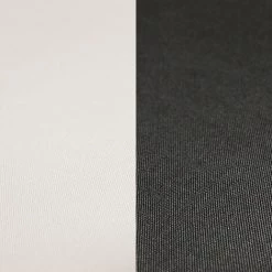 INTEROUGE Cote Bache Pleine 4.5m Polyester 300g/m² Blanc Et Noir