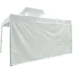 INTEROUGE Cote Bache Pleine 4,5m PVC 520g/m² Blanc