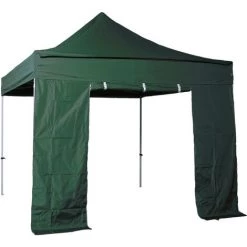 INTEROUGE Cote Entree Avec Fermeture 4m Polyester 300g/m² Vert