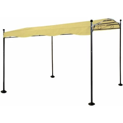 WERKAPRO Toile De Pergola Crème 3 X 2,5m 180g/m2 5 WERKAPRO Toile De Pergola Crème 3 X 2,5m 180g/m2 - Image 3