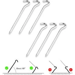 Clous En Aluminium Pour Auvent CampingClous Tente En Aluminium14 PièCes 18 Cm Piquets Tente Crochets Tente MéTal Piquets Aluminium Piquets Pour Sols Durs,IdéAl Pour Jardin,Camping,PêChe Et Tentes GrooFoo 11 Clous En Aluminium Pour Auvent CampingClous Tente En Aluminium14 PièCes 18 Cm Piquets Tente Crochets Tente MéTal Piquets Aluminium Piquets Pour Sols Durs,IdéAl Pour Jardin,Camping,PêChe Et Tentes GrooFoo -Tente de réception Soldes 38228175 5