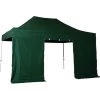 INTEROUGE Cote Entree Avec Fermeture 4.5M Polyester 300G/M², Vert - Vert