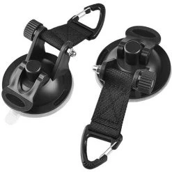 HAPPYSHOPPING Crochet De Fixation A Ventouse 2pcs Pour Bache De Camping Pour Auvent De Voiture, Modele: Noir 2 - Modele:Noir 2 -Tente de réception Soldes 38595671 2