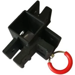 INTEROUGE Bague Coulissante Avec Goupille Pour Pied Milieu Pour Tente ACIER32 -Tente de réception Soldes 38705308 2