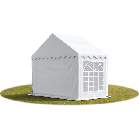 INTENT24.FR 3x2 M Tente De Réception/Barnum Blanc Toile De Haute Qualité Env. 500g/m² PVC ECONOMY - Blanc 3 INTENT24.FR 3x2 M Tente De Réception/Barnum Blanc Toile De Haute Qualité Env. 500g/m² PVC ECONOMY - Blanc