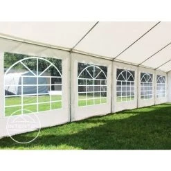 INTENT24.FR INTENT24 5x10 M Tente De Réception/Barnum Blanc Toile De Haute Qualité Env. 500g/m² PVC ECONOMY - Blanc 10 INTENT24.FR INTENT24 5x10 M Tente De Réception/Barnum Blanc Toile De Haute Qualité Env. 500g/m² PVC ECONOMY - Blanc -Tente de réception Soldes 3870990 4