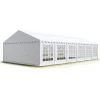 INTENT24.FR INTENT24 6x12 M Tente De Réception/Barnum Blanc Toile De Haute Qualité Env. 500g/m² PVC ECONOMY - Blanc