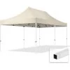 INTENT24.FR Tente Pliante 3x6m - Acier Barnum Chapiteau Pliant Tonnelle Stand Paddock Réception Abri Crème - Crème -Tente de réception Soldes 3871063 1