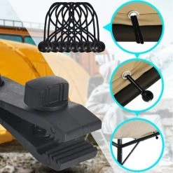 LANGRAY 20 Pèces Tente Clips Clips De Verrouillage Clip De Tente Réutilisable Clip De Bâche Réglable Tarp Clips En Plastique Accessoires Camping Jardin Housses Bateau 10 Pinces De Tente Et 10 Cordes Attachées 9 LANGRAY 20 Pèces Tente Clips Clips De Verrouillage Clip De Tente Réutilisable Clip De Bâche Réglable Tarp Clips En Plastique Accessoires Camping Jardin Housses Bateau 10 Pinces De Tente Et 10 Cordes Attachées -Tente de réception Soldes 39665613 3