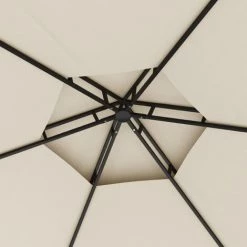 ASUPERMALL Belvedere Avec Parois 3,1x2,7 M Creme 8 ASUPERMALL Belvedere Avec Parois 3,1x2,7 M Creme -Tente de réception Soldes 39744502 2