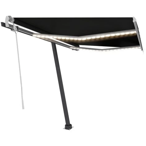 Auvent Automatique Sur Pied 300x250 Cm Anthracite VidaXL 4 Auvent Automatique Sur Pied 300x250 Cm Anthracite VidaXL - Image 2