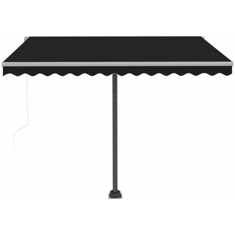 Auvent Automatique Sur Pied 300x250 Cm Anthracite VidaXL 5 Auvent Automatique Sur Pied 300x250 Cm Anthracite VidaXL - Image 3