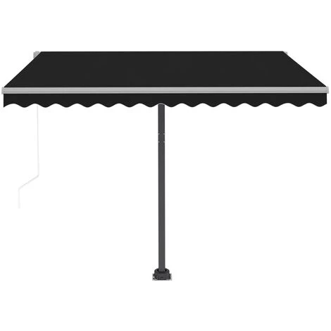 Auvent Automatique Sur Pied 300x250 Cm Anthracite VidaXL 6 Auvent Automatique Sur Pied 300x250 Cm Anthracite VidaXL - Image 4