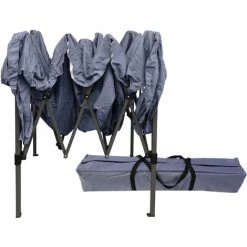 Quick-Star Pavillon Pop-up 2x2m Gris -Tente de réception Soldes 39895169 5