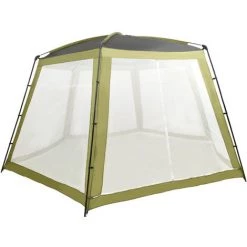 ASUPERMALL Tente De Piscine Tissu 590x520x250 Cm Vert
