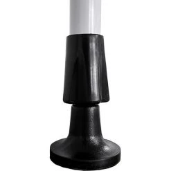 INTEROUGE Store Banne Mobile 2.5m Auvent Avancée De Toit Rétractable Manuel - Auvent De Terrasse En Acier Polyester Imperméabilisé Sans Perçage Beige - Fenêtre/terrasse/balcon/jardin 2.5 X 2 X 1.2 M -Tente de réception Soldes 40330535 4