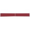 HAPPYSHOPPING Auvent Lateral Retractable De Patio 140x1200 Cm Rouge
