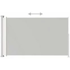 HAPPYSHOPPING Auvent Lateral Retractable De Patio 180x300 Cm Creme -Tente de réception Soldes 40435151 3