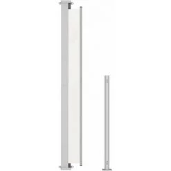 HAPPYSHOPPING Auvent Lateral Retractable De Patio 180x300 Cm Creme -Tente de réception Soldes 40435151 5