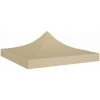 HAPPYSHOPPING Toit De Tente De Reception 3x3 M Beige 270 G/m² -Tente de réception Soldes 40436258 1
