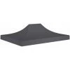 HAPPYSHOPPING Toit De Tente De Reception 4x3 M Anthracite 270 G/m²