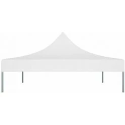 HAPPYSHOPPING Toit De Tente De Reception 4x3 M Blanc 270 G/m² -Tente de réception Soldes 40436378 4