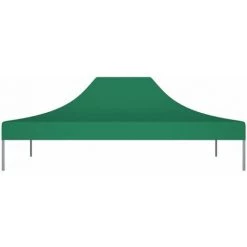 HAPPYSHOPPING Toit De Tente De Reception 4,5x3 M Vert 270 G/m² 9 HAPPYSHOPPING Toit De Tente De Reception 4,5x3 M Vert 270 G/m² -Tente de réception Soldes 40436450 3